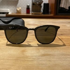 Reserved for someone- not for sale - Black Rayban Sunglasses!